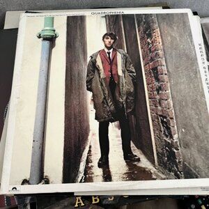 The Who - Quadrophenia - Music & Performance VINYL Record LP 1979 THE WHO GROUP